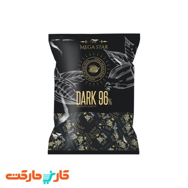شکلات تلخ 96 درصد مگا استار 1000 گرم Mega Star