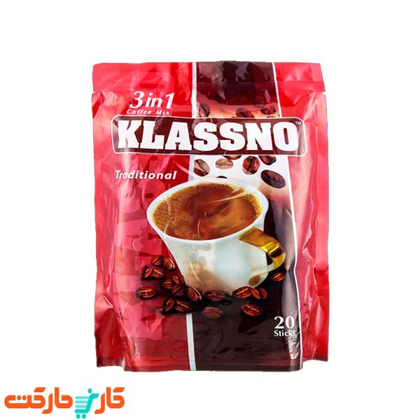 قهوه فوری تردیشنال کلاسنو 20 عددی Klassno