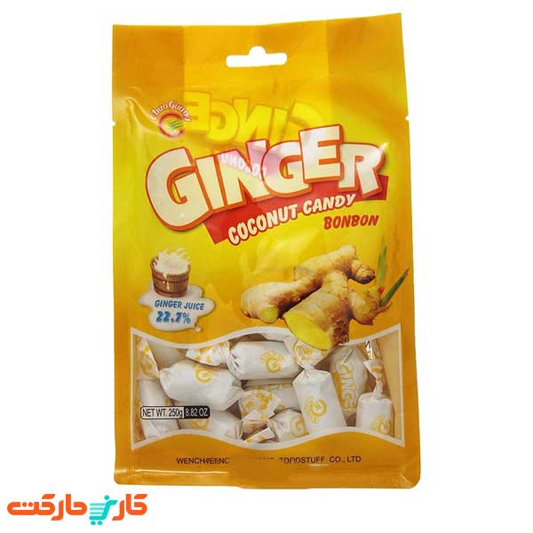 آبنبات زنجبیلی نارگیلی