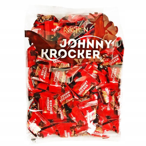 ویفر شکلاتی جانی کراکر روشن یک کیلوگرم Roshen Johney Krocker Chocolate Wafer