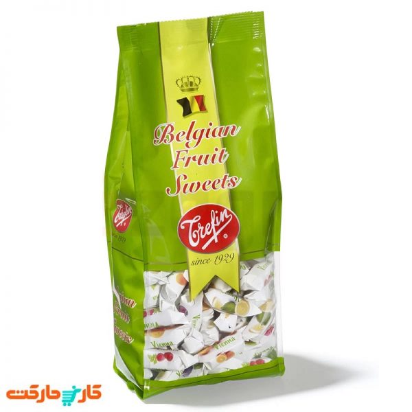 آبنبات میوه ای بلژیکی ویانا ترفین 1 کیلویی Trefin Belgian Fruit