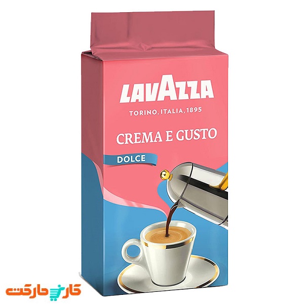 قهوه کرما گوستو دولچه لاوازا 250 گرم LAVAZZA Crema Gusto Dolce