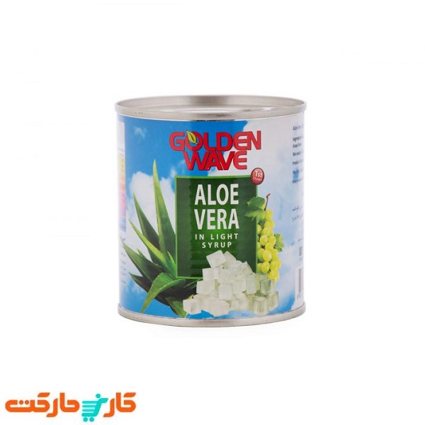 کمپوت آلوئه ورا گلدن ویو ۴۲۵ گرمی GOLDEN WAVE