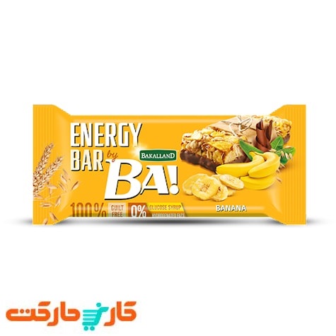 انرژی بار غلات و موز باکالند BAKALLAND