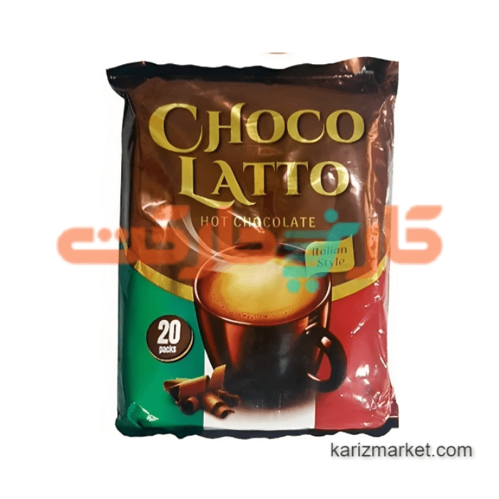 هات چاکلت چوکو لاتو (CHOCO LATTO) 600 گرم بسته 20 عددی هات چاکلت چوکو لاتو (CHOCO LATTO) 600 گرم بسته 20 عددی