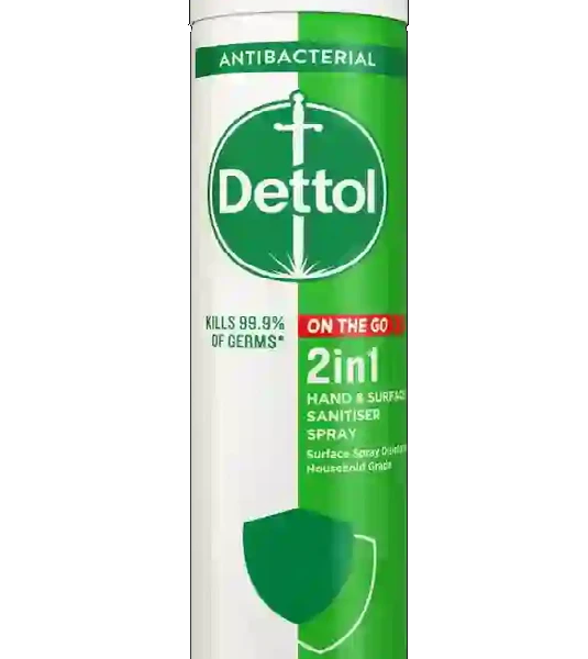 اسپری ضد عفونی کننده دست  و سطوح دتول (Dettol) حجم 90 میلی لیتر