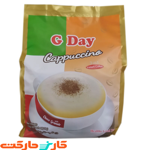 کاپوچینو جی دی 20 تایی G Day cappuccino