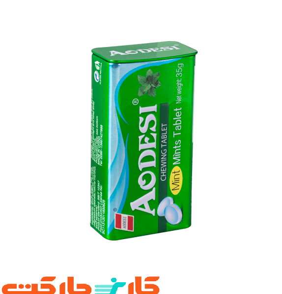 قرص خوشبو کننده دهان با طعم نعنا آودسی (Aodesi) 35 گرم